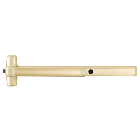 Von Duprin Grade 1 Rim Exit Device, 48-in, Classroom, Cylinder Dogging, Pull, Rim, Satin Brass Fnsh, Non-Handed CD98TP 4 US4